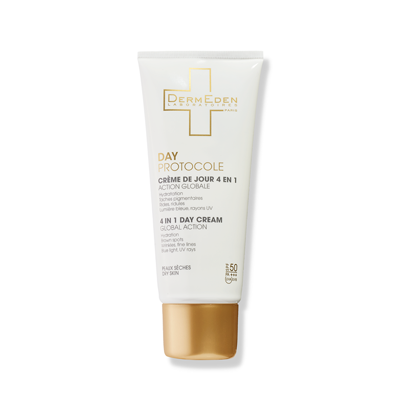Crème de jour SPF 50 peaux mixtes à grasses - DERMEDEN