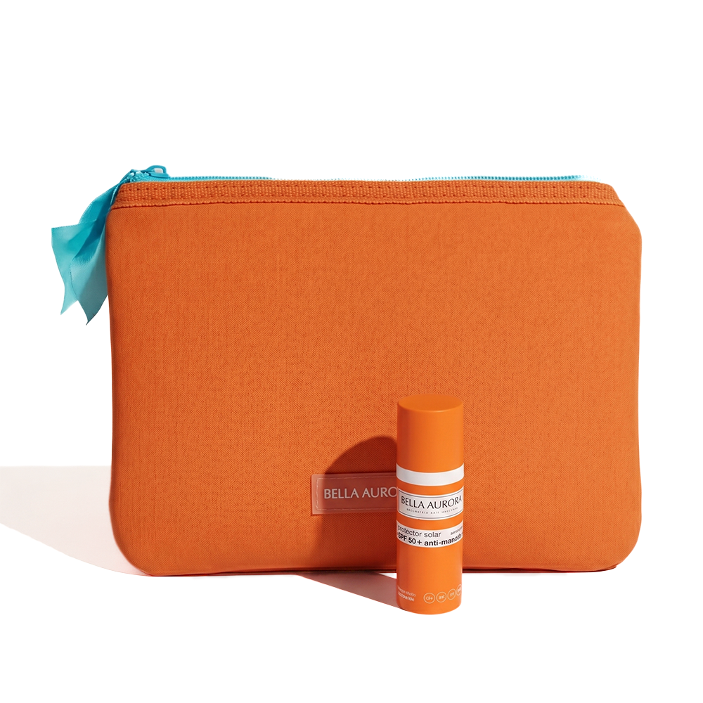 Ecran Solaire SPF 50+ + Trousse coton Rayée Offerte