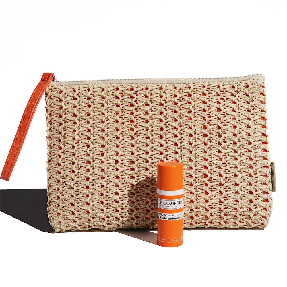 Ecran Solaire SPF 50+ + Trousse coton Rayée Offerte
