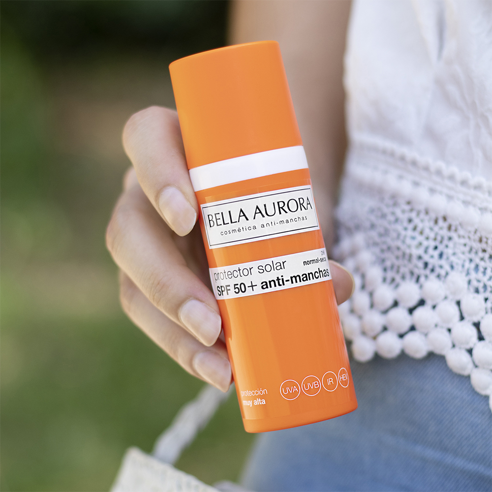 Ecran Solaire anti-taches SPF 50+ Peau sèche - Bella Aurora