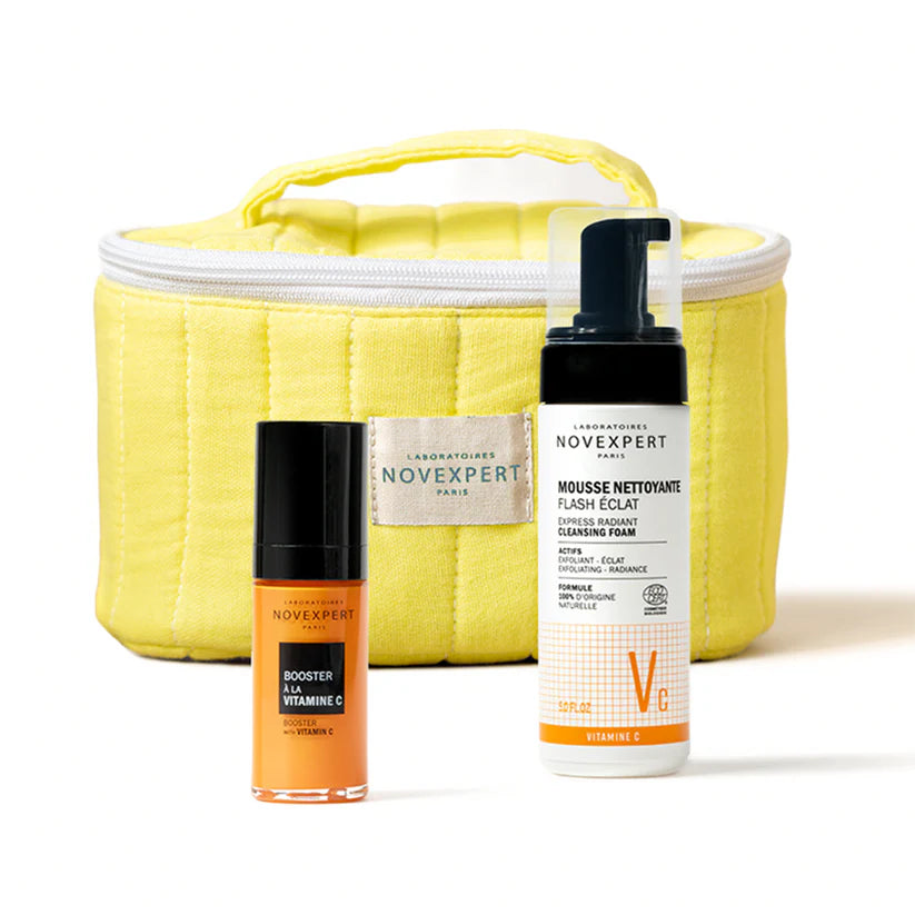 Offre Spéciale Booster Vitamine C : Mousse Flash Éclat -50% + Trousse Cadeau