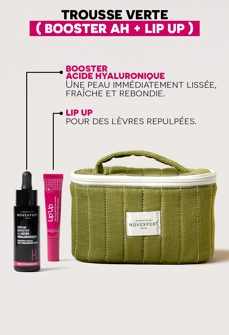 TROUSSE VERTE ACIDE HYALURONIQUE
