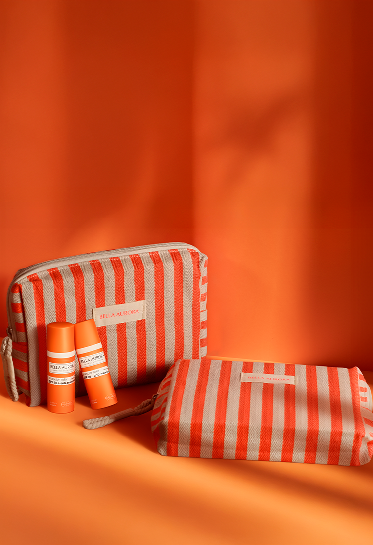 Ecran Solaire SPF 50+ + Trousse coton Rayée Offerte