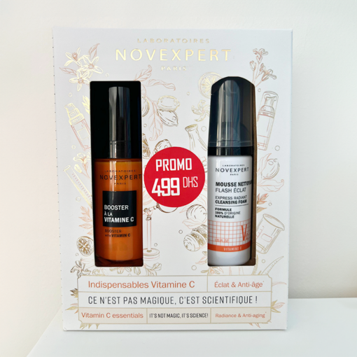 Coffret Booster Vitamine C + Mini Mousse - NOVEXPERT