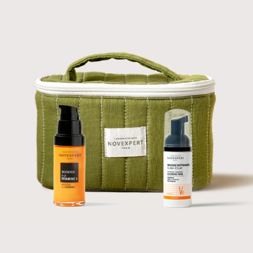 Trousse Verte Vitamine C (Booster + Mini Mousse) - NOVEXPERT