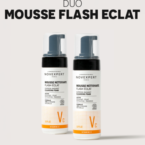 PACK DUO MOUSSE FLASH ÉCLAT
